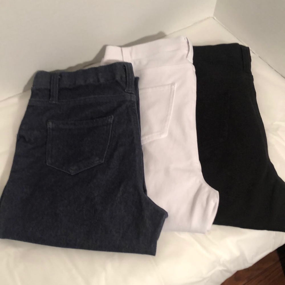 Faded Glory Skinny Jean Legging lot of 3